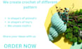write detailed crotchet and amigurumi pattern with pictures