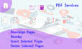 rearrange pages of pdf