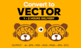 do vector tracing and convert your logo to vector quickly