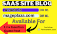 do saas guest post and link insertion on saas sites with dofollow backlinks