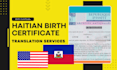 translate your haitian legal papers into english or spanish