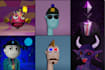 create a custom 3d nft collection in blender