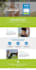 create responsive landing page with html