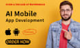 do ai mobile app development for android and ios