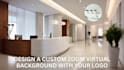 design office mockups and custom zoom virtual backgrounds