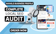 do local seo audit for better ranking in google