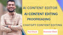 edit, proofread and bring life to your chatgpt or ai content