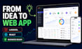 build a laravel and react business web application from scratch