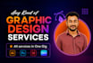 be your graphic designer for custom, editing, and redesign projects