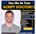 do pro movie script writing, screenplay scriptwriter, film and tv on all genre,