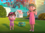 create cartoon animator 5 or 4 custom characters and actions