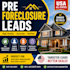 provide USA pre foreclosure leads with owner details