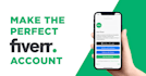 create your fiverr account and your gigs