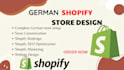 wixify design or redesign high converting german or english shopify store
