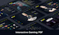 design interactive pdf portfolio and  pitch deck  for your brand