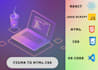 be your front end web developer and web designer
