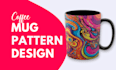 design captivating coffee mug pattern in 24 hours