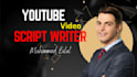 research and write in depth true crime scripts