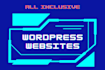 develop all inclusive wordpress website with essential functions