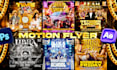 make amazing motion flyer with flyer design