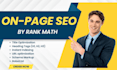 do rank math on page SEO of your wordpress website