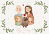 illustrate a portrait with you and your pet