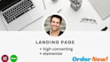 build responsive wordpress elementor landing page