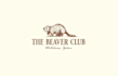 design fun beaver club restaurant logo