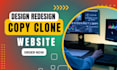 copy clone website or create landing page using HTML CSS js react js next