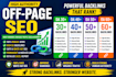 do powerful off page SEO backlinks to increase da 30 40 50 60