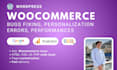 fix and customize your wordpress, woocommerce store