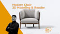 do 3d modeling chair