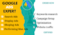 setup, manage and optimize your google ads PPC campaigns