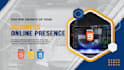 develop website and edit HTML CSS code