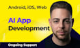 do ai mobile app development as ai developer, ai chatbot, ai integration for ios