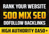 high quality premium mix backlinks package