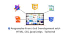 be your frontend web developer using HTML CSS bootstrap tailwind CSS react