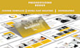 pitch deck, infographic presentation design for business