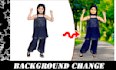 photo clipping path and change background