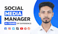 be your professional monthly social media manager and manage your social media