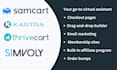 build samcart, thrivecart funnel, samcart landing page, online course