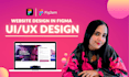 elevate your website with professional UI UX design in figma