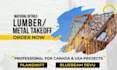 do material take off, quantity takeoff construction cost estimation