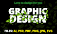 design adobe illustrator vector graphic line art convert to high quality
