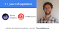 provide adobe analytics and launch consultations