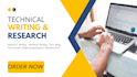 do technical research and writing