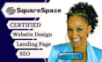 do squarespace website design or redesign with squarespace builder