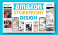 design professional amazon storefront design amazon brand store