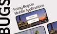 find and fix bugs in react native mobile app