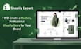 do shopify website design, create shopify ecommerce store